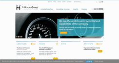 Desktop Screenshot of miksongroup.com